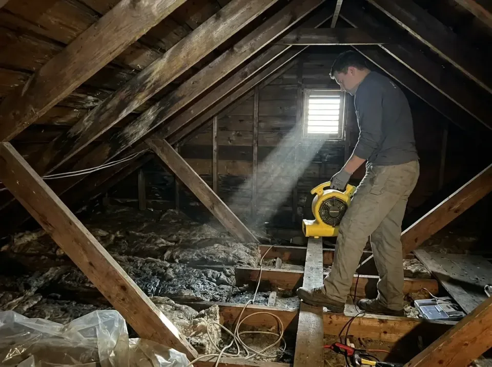 attic-water-damage-drying-proc-007 — frequently asked questions, Emergency Water Extraction & 24/7 Flood Response in Lomira,…
